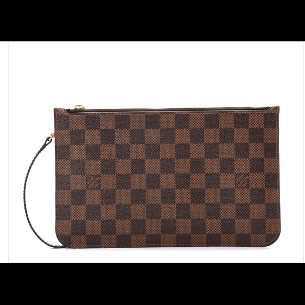 Louis Vuitton Damier Ebene Neverfull Pochette